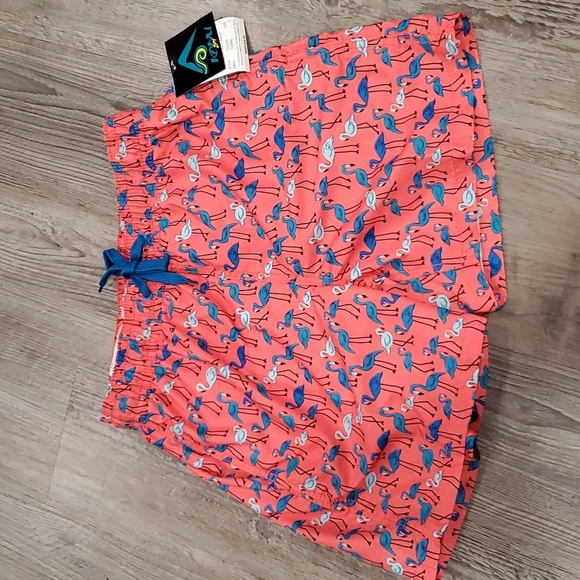 Kanu Surf Board Flamingo Shorts Size Small - Picture 1 of 5